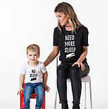 Футболки. Family Look. Мама + донька/ син. Мама хоче спати., фото 2