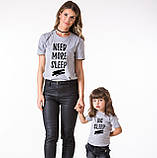 Футболки. Family Look. Мама + донька/ син. Мама хоче спати., фото 3