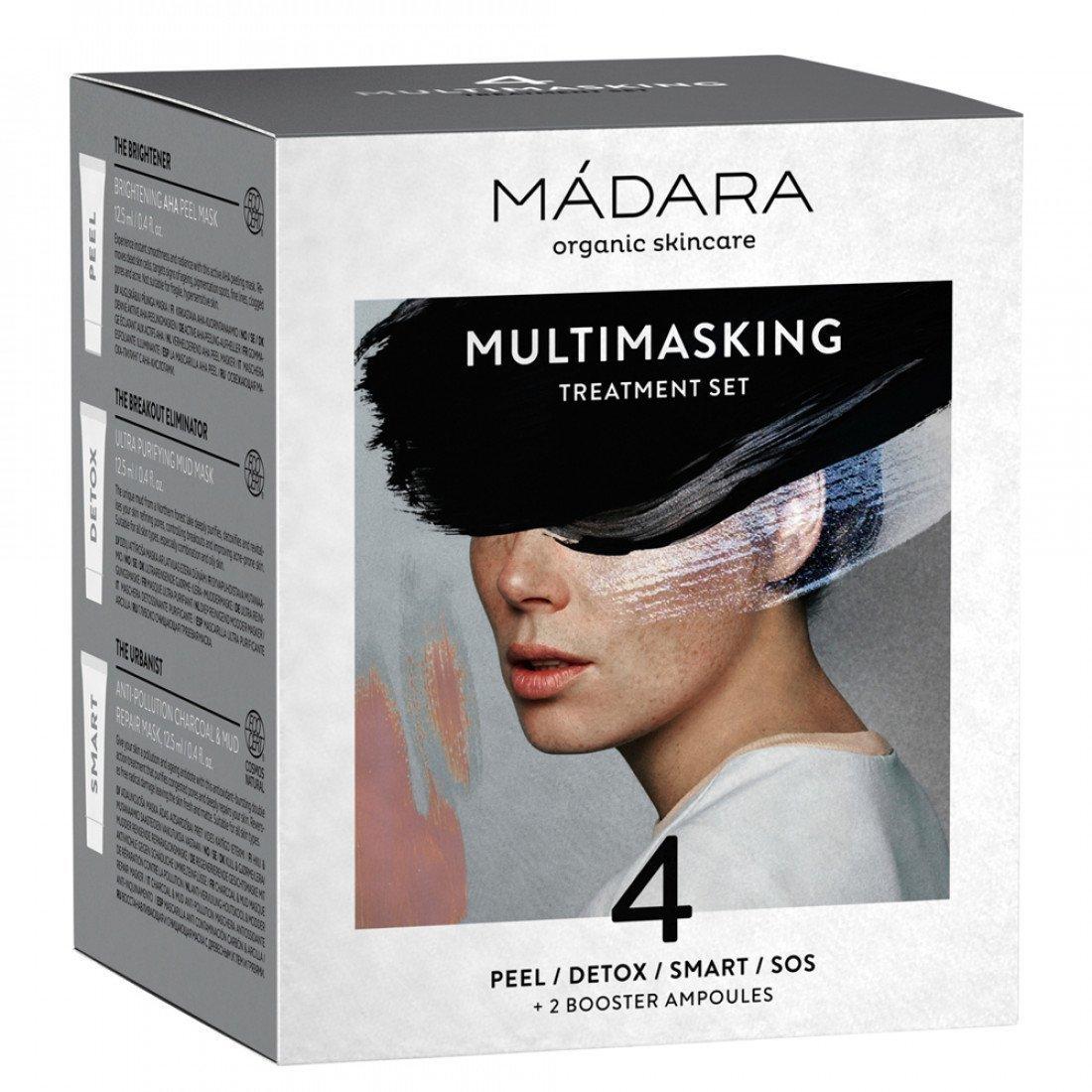 Набор косметики для ухода за кожей лица Multimasking Mádara, 6 ед. - фото 1 - id-p993582651