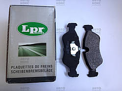 LPR 05P304 Гальмівні колодки передні Opel Astra F, Kadett E, Omega A, Vectra A, B 1.4-2.4