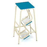 Стілець "Драбина" d16 мм (М`ятний супермат), фото 2