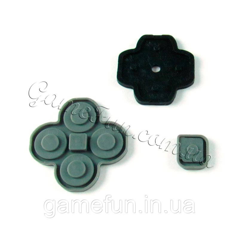 Набір контактних гумок під джойстик для Nintendo 3DS/3DS XL, фото 1
