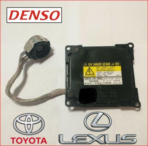 Ксеноновий блок розпалювання DENSO для TOYOTA LEXUS Блок керування ксеноном 85967-52021 8596752021