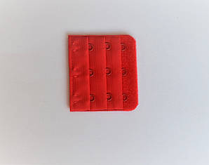 Подовжувач для бюстгальтера Lemila на 3 гачки червоний (7441)