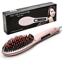 Електричний гребінець-випрямляч Fast Hair Straightener HQT-906