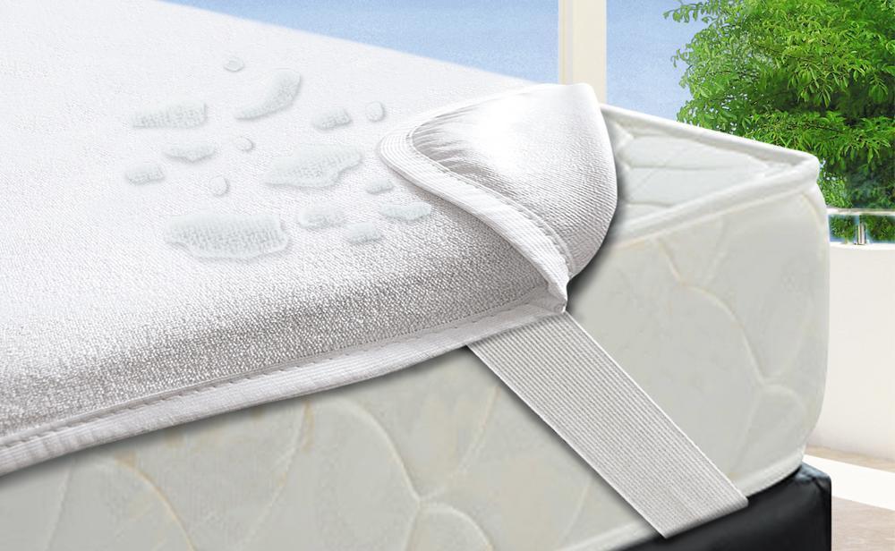 Наматрацник водонепроникний HOTEL "ECO" 160х200 на гумках
