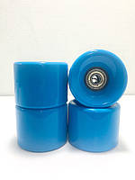 Колеса для пенни борда Fishskateboards (колеса для пенни): PU, голубой цвет