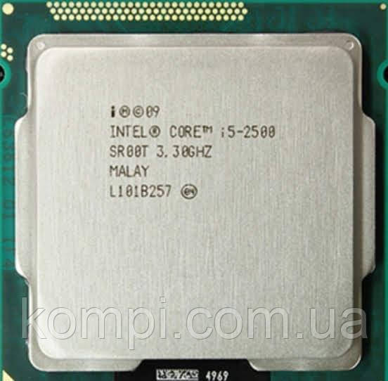 Процесор Intel Core i5-2500 (3.30GHz/6MB/5GT/s, s1155, tray, б/у)