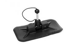 Уключина поворотна прямокутна Borika (основа 240х130 мм)