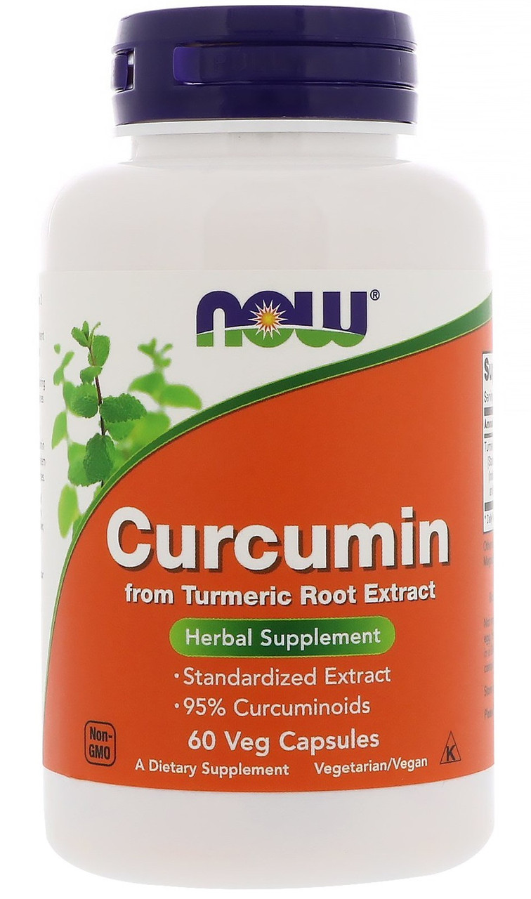 Куркумін Now Foods — Curcumin 450 мг (60 капсул)