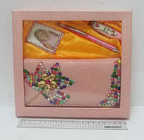 Набір подарунковий "Splendid" Ручка+кошел.+ фоторамка+ маник.щипці