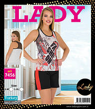 Футболка з шортами LADY LINGERIE 7456