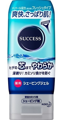 Гель для гоління "Success" з освіжним і лікувальним ефектом 180 г (031525)