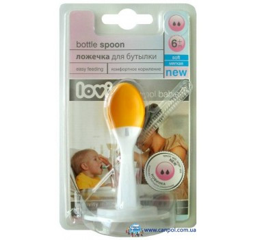 Ложечка до пляшечка LOVI (6+) ТМ Canpol Babies