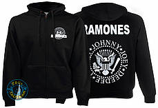 Толстовка на змійці RAMONES лого