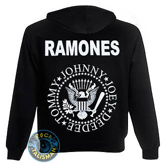 Толстовка на змійці RAMONES лого, фото 2