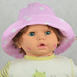 Панама дитяча (модель 10, рожева в зірки) 52-54