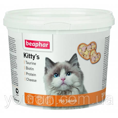 Beaphar (Біфар) Kitty's Mix Киттис мікс 750 шт, фото 1