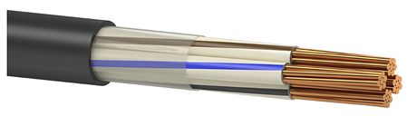 Кабель силовий ВВГ 4*6 мідний, 0,6 кВ, з ПВХ ізоляцією, однопроволковий, Одескабель, фото 2