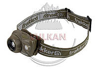 Мощный влагонепроницаемый налобный фонарик TRAKKER Nitelife Headtorch 580 Zoom