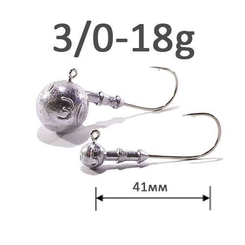 Джиг-Головка Дніпро-Свинець 3/0 - 18г., фото 1