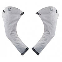 Нарукавник зварювальника шкіряний DAG сірого кольору