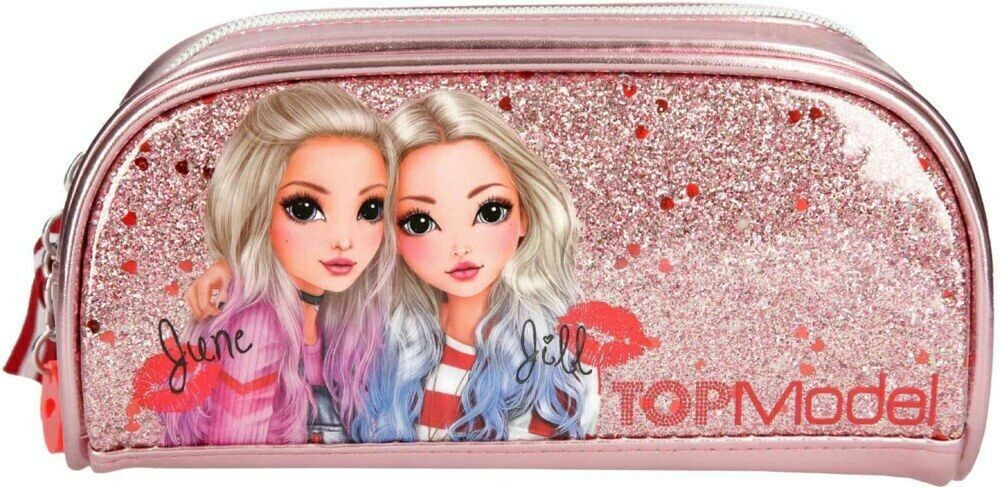 Пенал-косметичка TOPModel, Друзі . Пенал ТОП Модел рожевий Друзі, фото 1