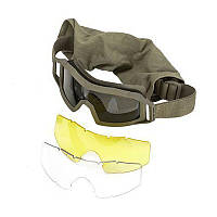 Маска revision wolfspider (3 лінзи) койот полікарбонат Оригінал США