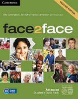 Face2face 2nd Edition Advanced SB + DVD-ROM + Online Workbook