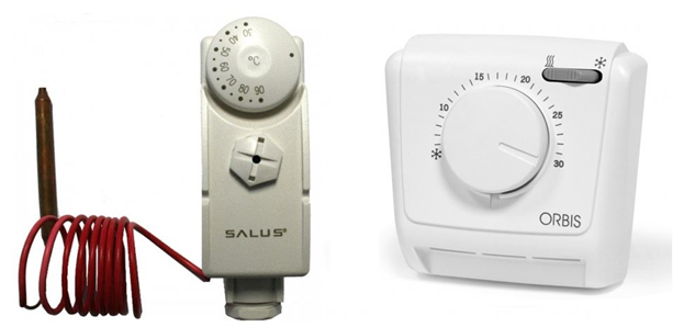 Електромеханічний терморегулятор для масляного обігрівача