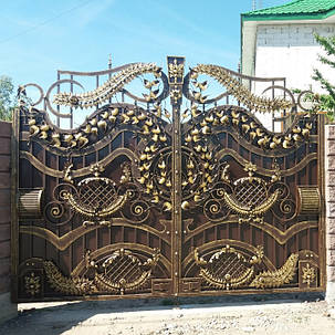 Ковані ворота Алсу, фото 2
