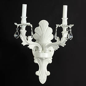 Світильник настінний Бра класичний SD16782 MWH W380*L270*H380 E14*2