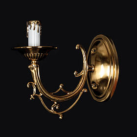 Світильник натальний Бра класичне SD17331B BRS CP