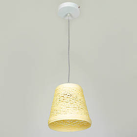 Люстра підвісна плетена