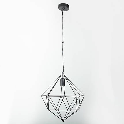Люстра на ланцюгу в стилі Лофт 3058 BK 350*350*900, фото 1