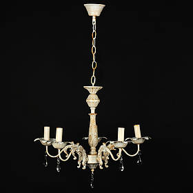 Люстра на ланцюгу класична SS-35012/5 WT GD