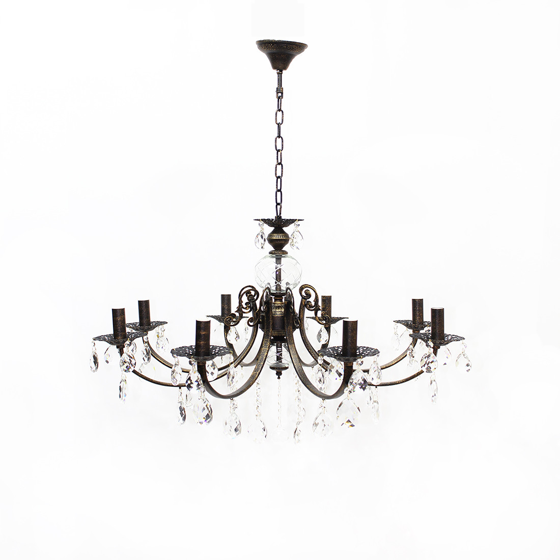 Люстра на ланцюжку класична SW-9083/8 FBK