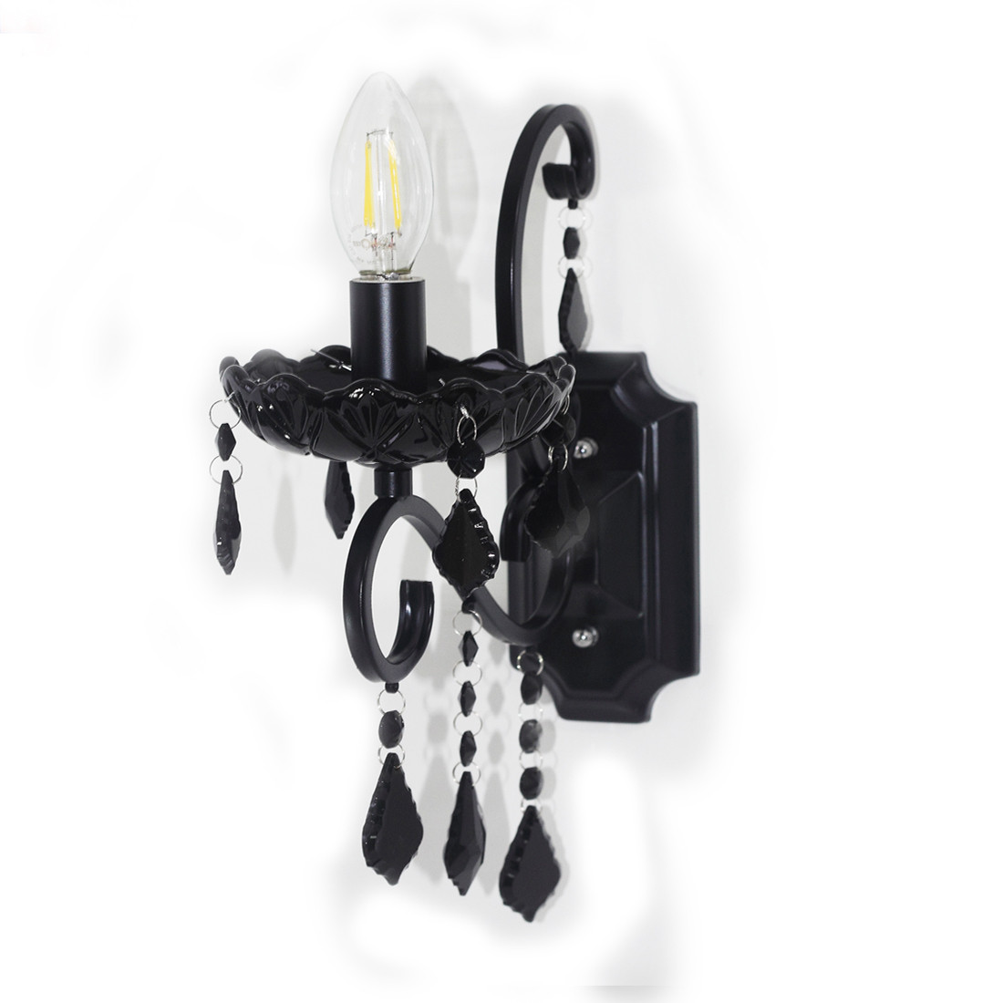 Світильник настільний Бра класичний SX80751W BK