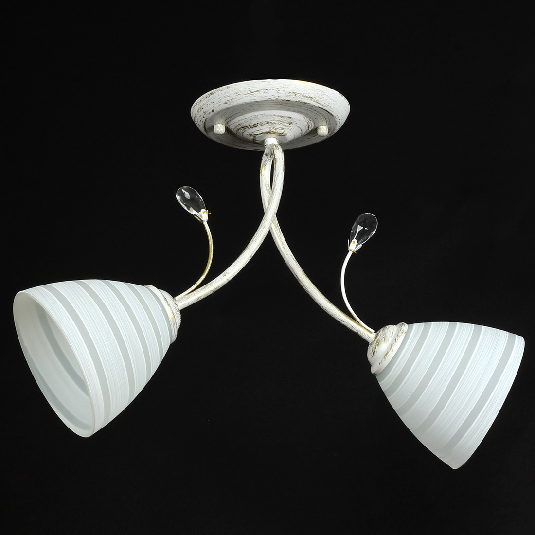 Люстра декоративна SH-1067/2 WAB 460*160*320 E27*2