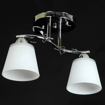 Люстра стельова на два плафони 340*130*240 E27*2, фото 1