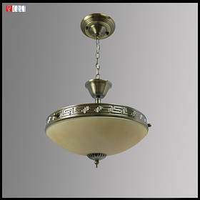 Люстра підвісна бронза