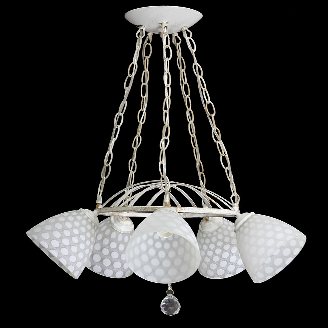 Люстра ланцюгова на п'ять п'яти п' явок SW-6848/5 WG