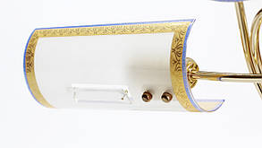 Люстра потолочна на шість плафонів SJ-1522/6C FG, фото 3