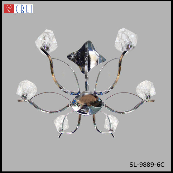 Люстра товщина на шість плафонів SL-9889/6C CR