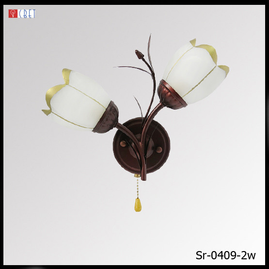 Світильник настінний декоративний бра SR04092W BKG WH