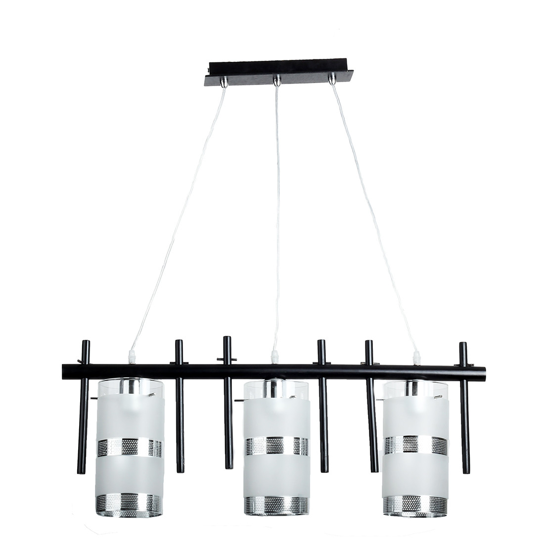 Люстра підвісна на три плафони SU-1486/3P DK WT