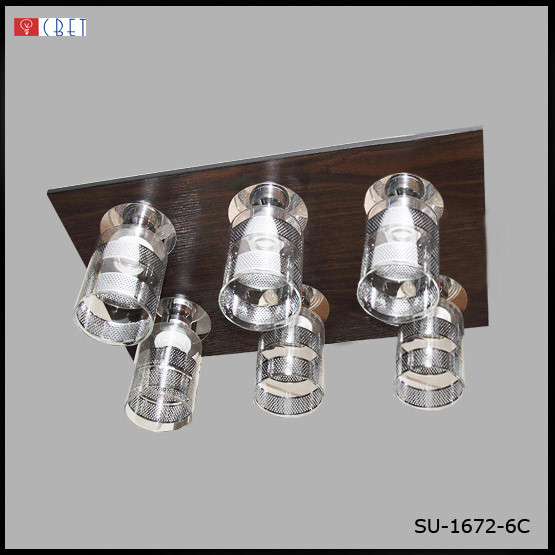 Люстра товщина на шість плафонів SU-1672/6C DK CL