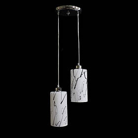 Люстра підвісна дві лампи