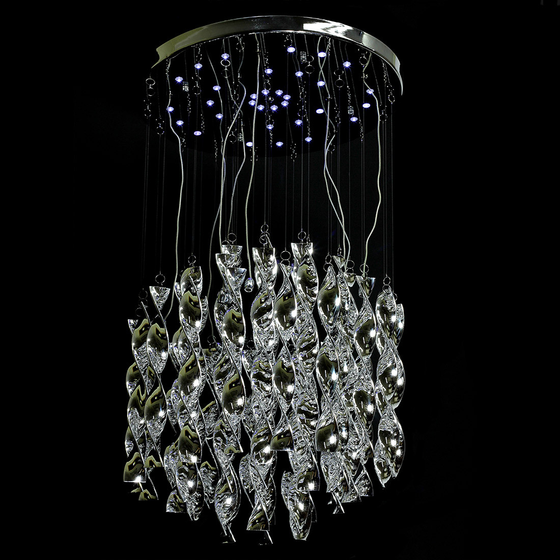 Люстра стельова галогенна 28650/8H CR LED RC