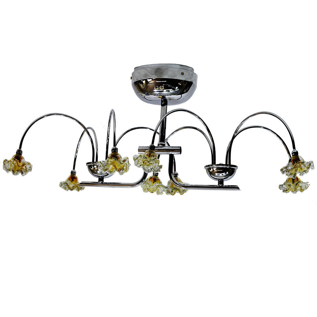 Люстра стельова галогенна 9993/8C CR YL